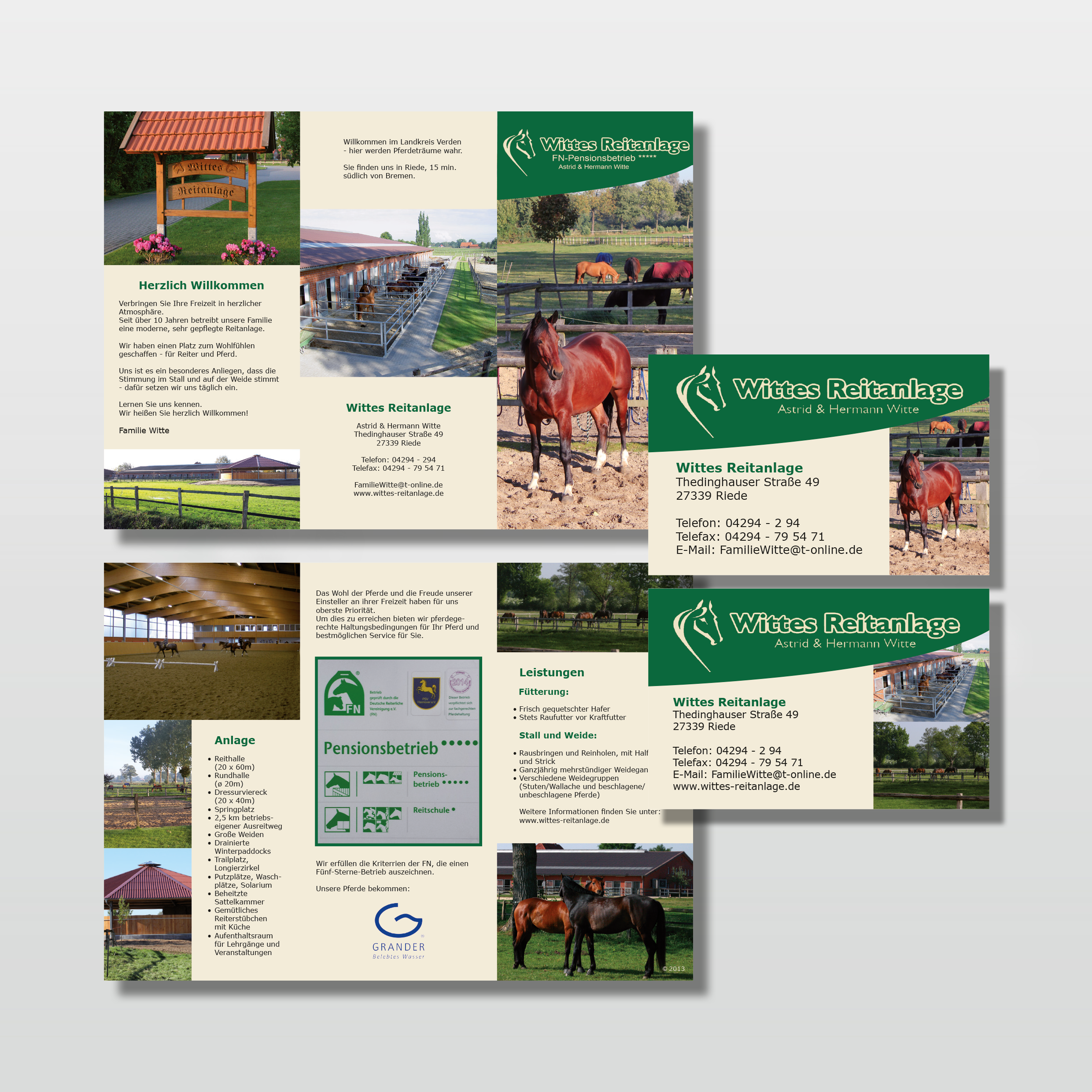 Wittes Reitanlage Flyer